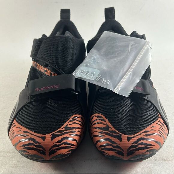 Nike SuperRep Cycle Indoor Cycling Shoes Orange Black Size 7 CJ0775-018 - Picture 2 of 8